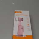 Auto Face Tracking Tripod 360 Rotating Cell Phone Photo and Video Kits Stand, No App, Phone Camera Stand with Remote and Gesture Control for Live Recording Tiktok Pink1