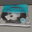 Vabogu Cat 8 Ethernet Cable 15FT, Heavy Duty 26AWG High Speed 40Gbps 2000MHz, Gold Plated RJ45 Shielded, Weatherproof Indoor & Outdoor LAN Cable for Gaming PC PS5 Xbox Modem Router