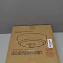 10in Glass Microwave Splatter Cover for Food with Silicone Mat, 10in Glass Microwave Plate Lid with Vent Holes & Easy-Grip Handle, Dishwasher Safe, No Plastic, Food Grade