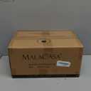 MALACASA 3 Tier Serving Trays for Party, Porcelain Serving Platters and Trays, 12 Inch Tiered Tray Stand, Fruit Tray, Trays for Serving Food, White Dessert Stand with Collapsible Sturdier Metal Rack