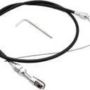 GXARTS 36" LS Throttle Cable Compatible with Chevrolet 1997-2007 LS1 Engine 4.8L 5.3L 5.7L 6.0L LS Swap Fuel Line Kit Carburetor Accelerator Cable Braided Throttle Cable for Most Throttle Components