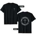 Iron Sharpens Iron T-Shirt (Black,Medium)