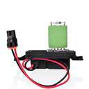 PANNUOSCS HVAC Blower Motor Resistor Compatible with 1999-2006 Chevy Silverado GMC Sierra 1500 2500 3500 Yukon XL Blower Motor Fan Resistor Replaces# 89019088 (Two Holes Mounting Flange on Each Side)