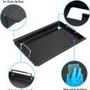 Full Size Griddle for Charbroil Performance 6 Burner Grill, Flat Top Griddle for Charbroil Grill 463245917 463238218 463276517 466245917, 463347017 463349917, Replace for G470-0002-W1 G470-0003-W1