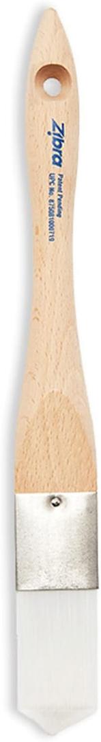 Zibra Triangle Paint Brush for Wall Corners, Doors, Cabinets and Detailed Molding, 1.25-inch, Artist Brush