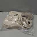 DCLTD Fluffy House Slippers for Women Men Bedroom Shoes Cozy Warm Slip on Indoor and Outdoor Winter Platform Shoes Super Soft Cloud Slippers Christmas Gifts (8.5, Fur Beige)