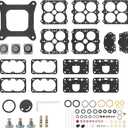 37-485 Carburetor Rebuild Kit Fit for Holley 4 Barrel Gasoline Double Pumper Carburetors (Models 4150, 600, 650, 700, 750, 800, 850 CFM)