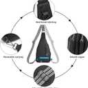 CLUCI Crossbody Bags for Women Men,Leather Sling Bag Cross Body Backpack for Woman Gifts for Women Birthday Unique