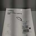 Led Desk Lamps for Home Office with Base, Tall Desk Lamp with 50 Light Modes & Memory and Timer Func Computer Light, Flexible Adjustable Table Lamps for Video Conference, Architect or Study (Black 1 Pack)