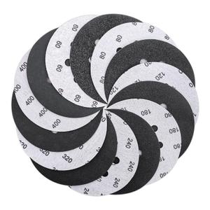 70 Pieces 5 Inch Wet Dry Sanding Discs, VIBRATITE 8 Holes Hook and Loop Sandpaper 60/80/120/180/240/320/400 Assortment Grits for Orbital Sander Automotive Wood Metal Plastic Sanding Polishing