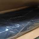 TECYFNTLN Outdoor Umbrella for Patio, Double Sided Pool Rectangle Umbrellas with Crank Handle, Large Table Umbrella for Deck, Market, Backyard (15ft, Blue)