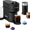 Nespresso Vertuo Pop+ Coffee and Espresso Maker by Breville, Samra Origins by The Weeknd Vertuo Metad Green Machine and Nespresso Aeroccino3 milk frother