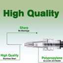 1 mL Syringes with Needle 27 Gauge 1/2 inch - 1cc Luer Lock Syringe, 100 Pack Individually Wrapped - Perfect for Essential Oils, Ink Refilling, Glue & Lab Research