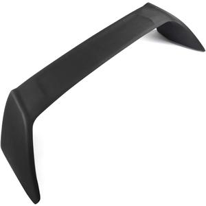 ECCPP ABS Spoiler Wing Unpainted Rear Trunk Spoiler Matte Black Exterior Accessories for Acura RSX 2.0L 2-Door Type-S Coupe