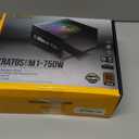 GAMDIAS RGB Gaming PC Power Supply 750W 80 Plus Bronze Certified 750 Watt PSU for Computers with Active PFC, Kratos M1-750B