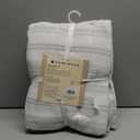 Homewear Towel Bundle Set Of 6.  2 Bath Towels 27" x 52".  2 Hand Towels 16" x 26".  2 Wash Cloths 12" x 12". 70% recycled cotton 30% polyester