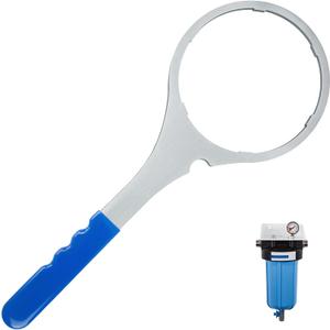 Magluv SW-4-SS-8 Heavy Duty Metal Water Filter Wrench - 6 inch ID Water Filter Housing Wrench, Replace for SW-4 Plastic Wrenchs Fit for Pentek 144368, American Plumber W2010-PR,152017,152022