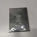 Slim Wallet for Men, Christmas Stocking Stuffers Gifts for Men Him, White Elephant Gifts for Adults Husband Boyfriend, RFID Blocking Minimalist Wallet for Men with Money Clip, Credit Card Holder (Classic Black & Orange)