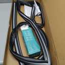 UPGRADE 242193214 Refrigerator Door Gasket, Compatible with Frigidaire, Kenmore and Crosley Refrigerator Door Seal 242193214 Replaces Part Number PS7784010 AP5688453 EAP7784010 Freezer Door Gasket
