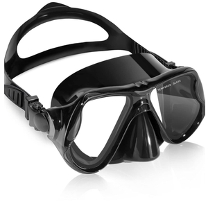 Keary Swimming Goggles Snorkel Diving Mask for Adult Men Women Youth, Anti-Fog 180°Clear View Swim Goggles with Nose Cover