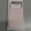 ORNARTO Compatible with iPhone 17 Pro Case 6.3", Slim Liquid Silicone 4 Layers Full Covered Soft Gel Rubber Shockproof Cover, Protective Phone Case for iPhone 17 Pro-Chalk Pink