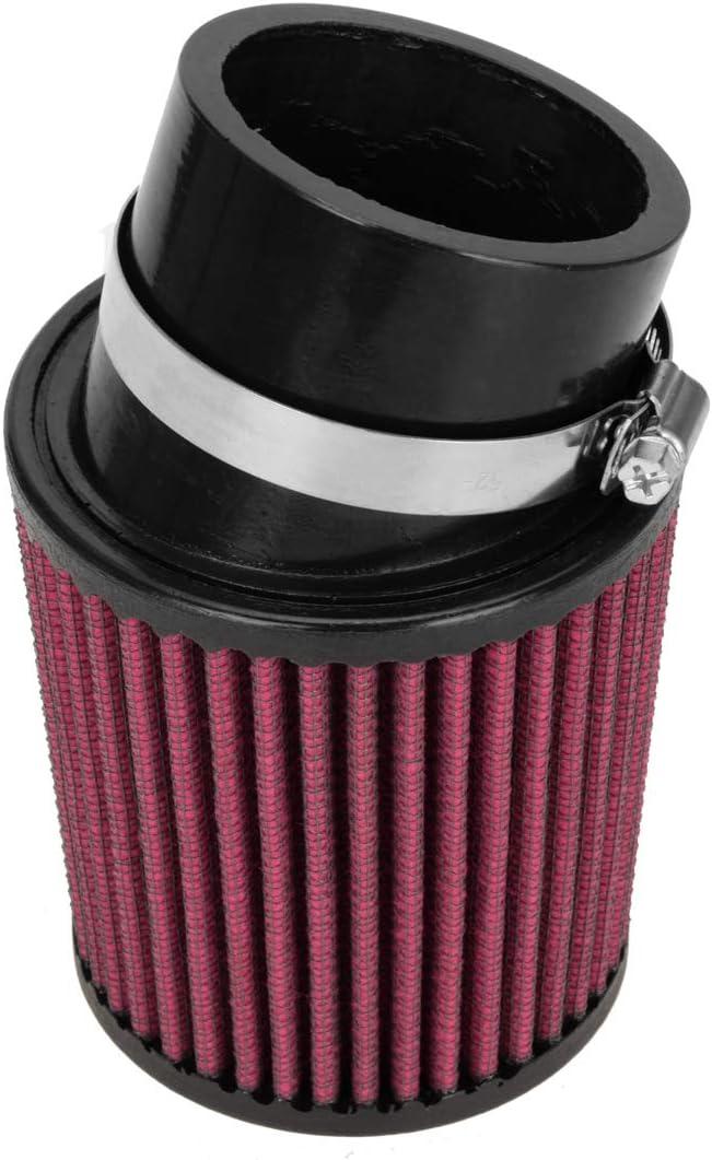 FVRITO 62mm 212cc Air Filter Cleaner Kit for Predator 212 196cc 224cc GX160 GX200 6.5HP Clone Engine Coleman CT200U CT200U-EX BT200X KT196 Baja Warrior MB165 MB200 Mini Bike Go Kart Parts Red
