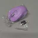 Trueque Wireless Mouse for Laptop, 2.4GHz Ergonomic Computer Mouse with Back & Forward Buttons, 3 Adjustable DPI Levels, 6 Buttons, Optical USB Cordless Mice for Windows PC (Lavender, 1 Pack)