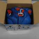 Kids Protective Gear Set Knee Pads for Kids 3-14 Years Toddler Knee and Elbow Pads with Wrist Guards 3 in 1 for Skating Cycling Bike Rollerblading Scooter (M(7-13Years), BlueRed)