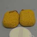 myHomeBody Bath Sponge, Foam Loofah, Body Scrubber for Bathing, Exfoliating Shower Pouf for Shower  Large Size, Lots of Lather, Curvy, 2 Pack