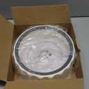 FORWH Dog Small Animals Water Bowl No Spill 70oz/2L Large Capacity Dispenser Non Slip No Splash Small Animals Bowl Pet Slow Feeder No Drip Dog Water Bowl on Vehicle for Dogs and Cats - Grey