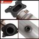 Catalytic Converter Kit Compatible with Civic 2006 2007 2008 2009 2010 2011