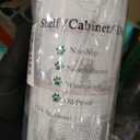 Drawer and Shelf Liner for Kitchen Cabinet: 12 in X 20 Ft Non Slip Waterproof Shelf Paper Non Adhesive Refrigerator Liners White Marble Easy Liners for Bathroom with Knife Tape Measure