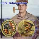 United States General Military Challenge Coin Thank You for Your Service Souvenir Commemorative Collection - Douglas MacArthur