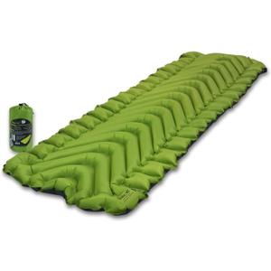 KLYMIT Static V2 Inflatable Sleeping Pad | Portable, Ultralight, Easy to Inflate, Foldable Air Bed for Camping, Backpacking & Hiking — Green