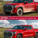 Mud Flaps for Toyota Tundra 2026 2025 2024 2023 2022 All Weather Guard Mud Guards Splash Front & Rear 4pcs Set Accessories (Not Fully Compatible with Tundra SR)