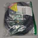 GGC 24 FT Propane Hose with Regulator -3/8 Quick Connect Disconnect Replacement for Indoor/Outdoor Heater, Type 1 Connection x Quick Connect Fittings