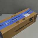 FOPETT Wireless Keyboard and Mouse Combo, 104 Keys Full-Sized 2.4 GHz Round Keycap Colorful Keyboards, USB Receiver Plug and Play, for Windows, Mac, PC, Laptop, Desktop (Black Red)