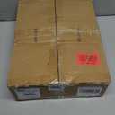 Katrawu TV Tray Table, Adjustable Dinner Trays for Eating Table, 360° Swivel & Sofa Armrest End Side Table, C Shaped Couch Snack Table for Bedroom, Living Room, Small Space(White+Gold)