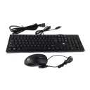 Generic QR-70 Wired Keyboard with Optical Mouse