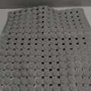 OTHWAY Bath Tub Shower Mat Non Slip, Bathtub Floor Liner Mats for Inside Shower Bathroom, Suction Cups and Drain Holes for Feet Scrubbing, Machine Washable, Soft on Feet, 35x16 Inch, Grey