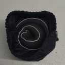 4litamz Travel Neck Pillows, 100% Memory Foam Filling, Travel Pillows for Airplanes, Compact and Ergonomic Design, Best for Sleeping Plane Train Travel Essentials (Light Black)