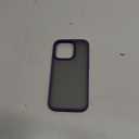 TORRAS Shockproof Designed for iPhone 14 Pro Case, [Military-Grade Drop Tested] Translucent Matte Hard Back with Silicone Slim Protective Anti-Fingerprint Anti-Scratch Phone Case Guardian 2022, Purple