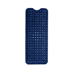 ENKOSI Bath Mat - Large Non Slip Bathtub & Shower Mat - Extra Long 40 x 16 Inch Bathroom Mats for Tub Nonslip Anti Slip Bathmats (40x16 Navy 1-Pack)