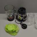 Black+Decker Quiet Blender with 6-Cup Cyclone Glass Jar, 3 Speeds + 3 Functions & Serrated Blade Technology for Faster Blending, Pulse Button and 24-oz Personal Jar, 900W