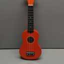 Strong Wind Soprano Ukulele 21 Inch Basswood Ukeleles for Beginners Four Strings Hawaiian Guitar Ukulele for Adults Teenagers, Orange