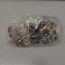 6PCS Flower Hair Clips for Women, Non-Slip Matte Hawaiian Plumeria Large Claws Clips with Strong Hold, Cute Beach Hair Accessories