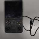 R36 PROMAX Retro Handheld Game Console,4.0 Inch Full-Lamination IPS Screen Retro Gaming Console,Linux System,Built-in 64GB Memory Retro Game Console,Portable Arcade Video Gaming Console