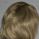 BrittyHair Long Wavy Ombre Ash Blonde Wig with Curtain Bangs for Women 26 Inch Curly Wavy Synthetic Wigs Natural Looking Heat Resistant Synthetic Wavy Wig for Daily Party Halloween Cosplay Use