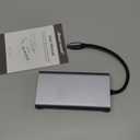 Hiearcool USB-C Docking Station for Laptop, Triple Display Dock with 4K HDMI & 1080p VGA, 11-in-1 USB-C Dock with Ethernet, 100W Charging for Home Office