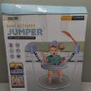 Baby Activity Center, 3-in-1 Baby Jumper, Infant Activity Center with 360 Rotating Seat, Music, Lights, 3 Adjustable Heights, Infant Activity Jumper for 6+ Months JP2403 